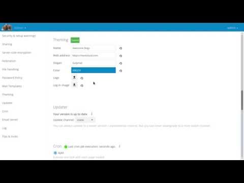 Theming Nextcloud in 37 seconds